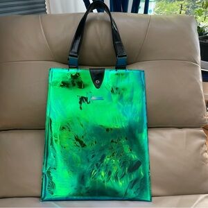 YUIMA NAKAZATO metallic envelope tote bag NEW